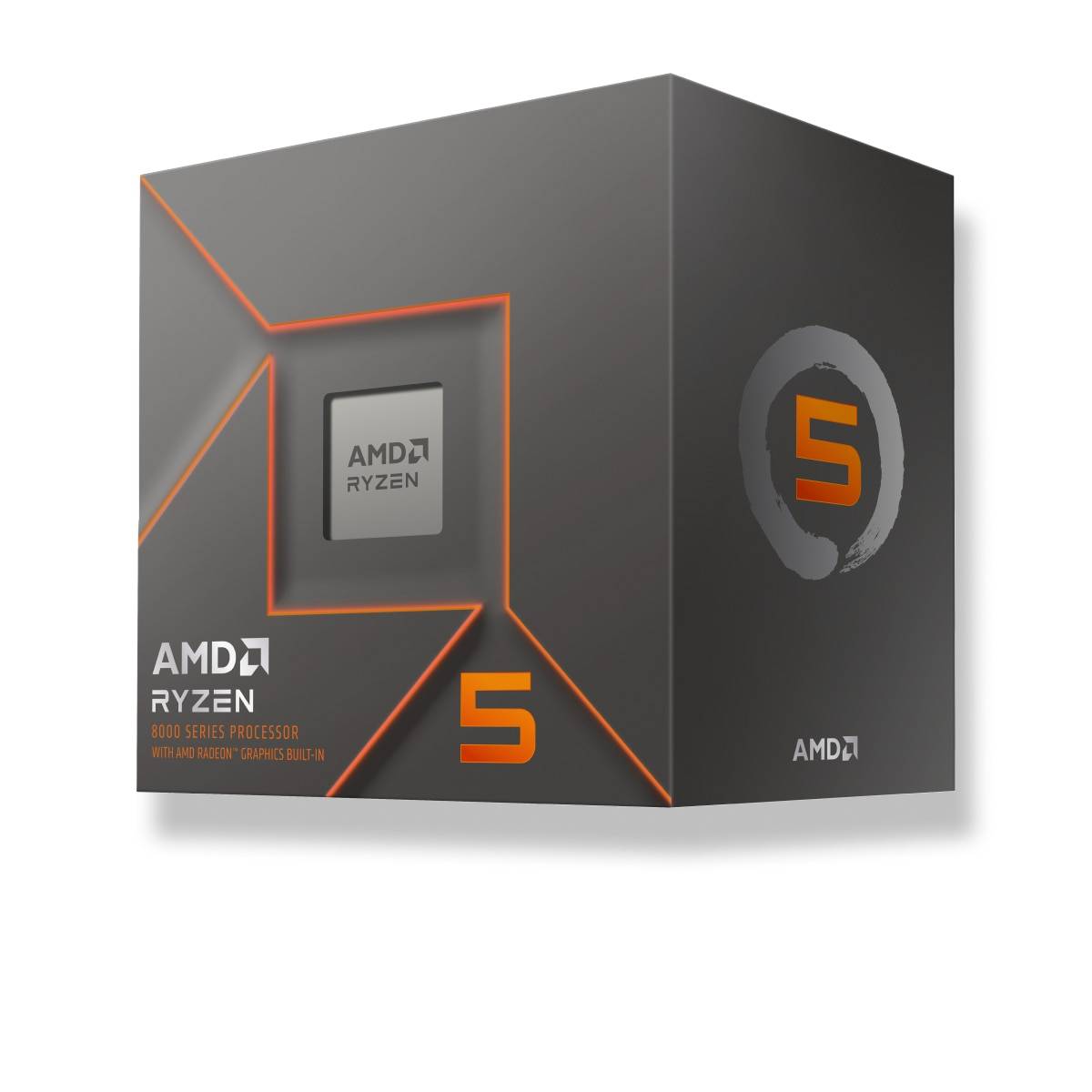 AMD RYZEN 5 8500G - 6 núcleos, Socket AM5, Con Ventilador, Con Gráficos Incluidos. AMD RYZEN 5 8500G - 6 núcleos, Socket AM5, Con Ventilador, Con Gráficos Incluidos.
